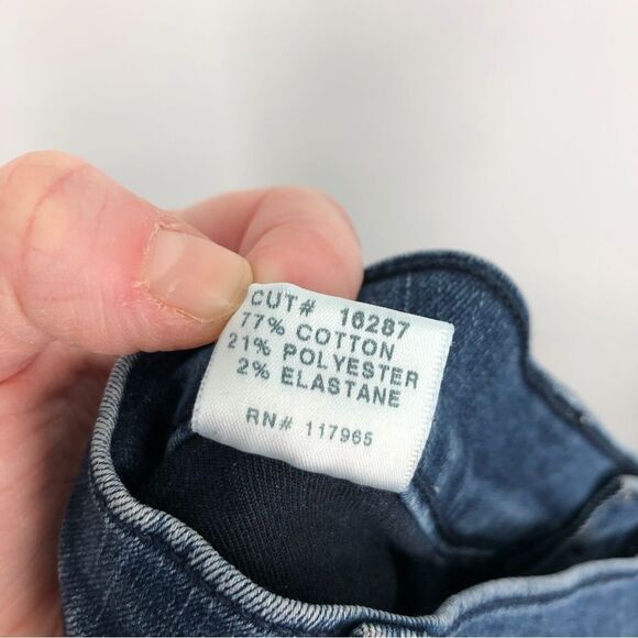 J Brand Jeans Womens 29 Tali Skinny Jeans in Blue Depth Zipper Ankle - Picture 11 of 14